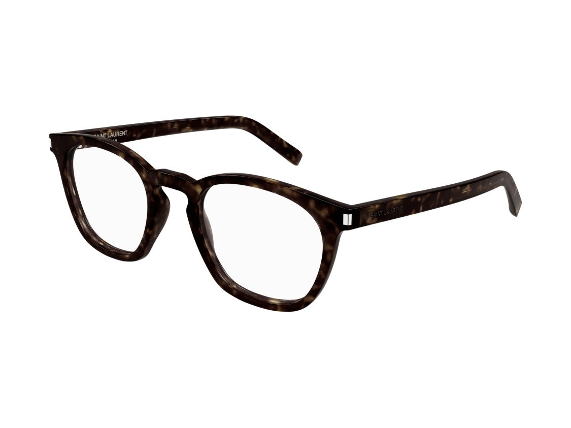 Saint Laurent Sl 28 Opt Tortoiseshell Round Eyeglasses
