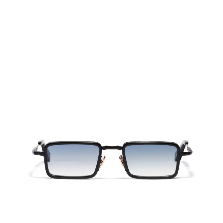 John Dalia Pierce Rectangular Frame Sunglasses With Gradient Blue Lenses