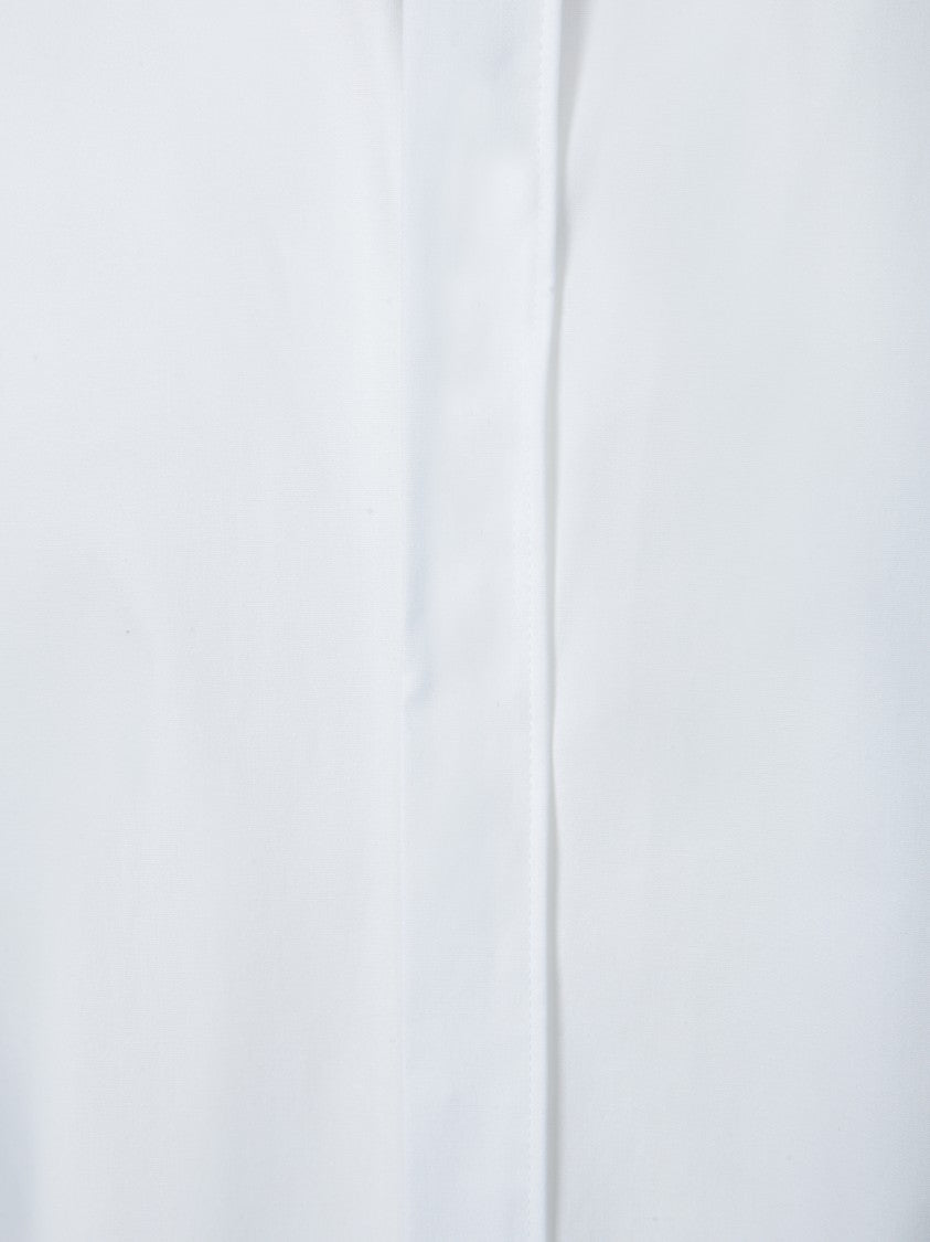 Dolce & Gabbana Refined White Dress Shirt With Point Collar