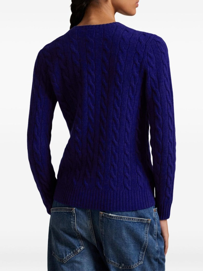 Polo Ralph Lauren Cable Knit Sweater With Crew Neckline