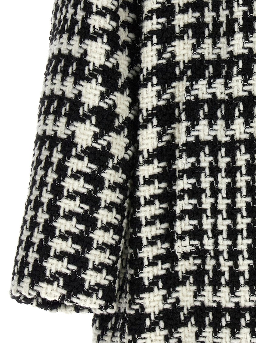 Dolce & Gabbana Pied De Poule' Coat