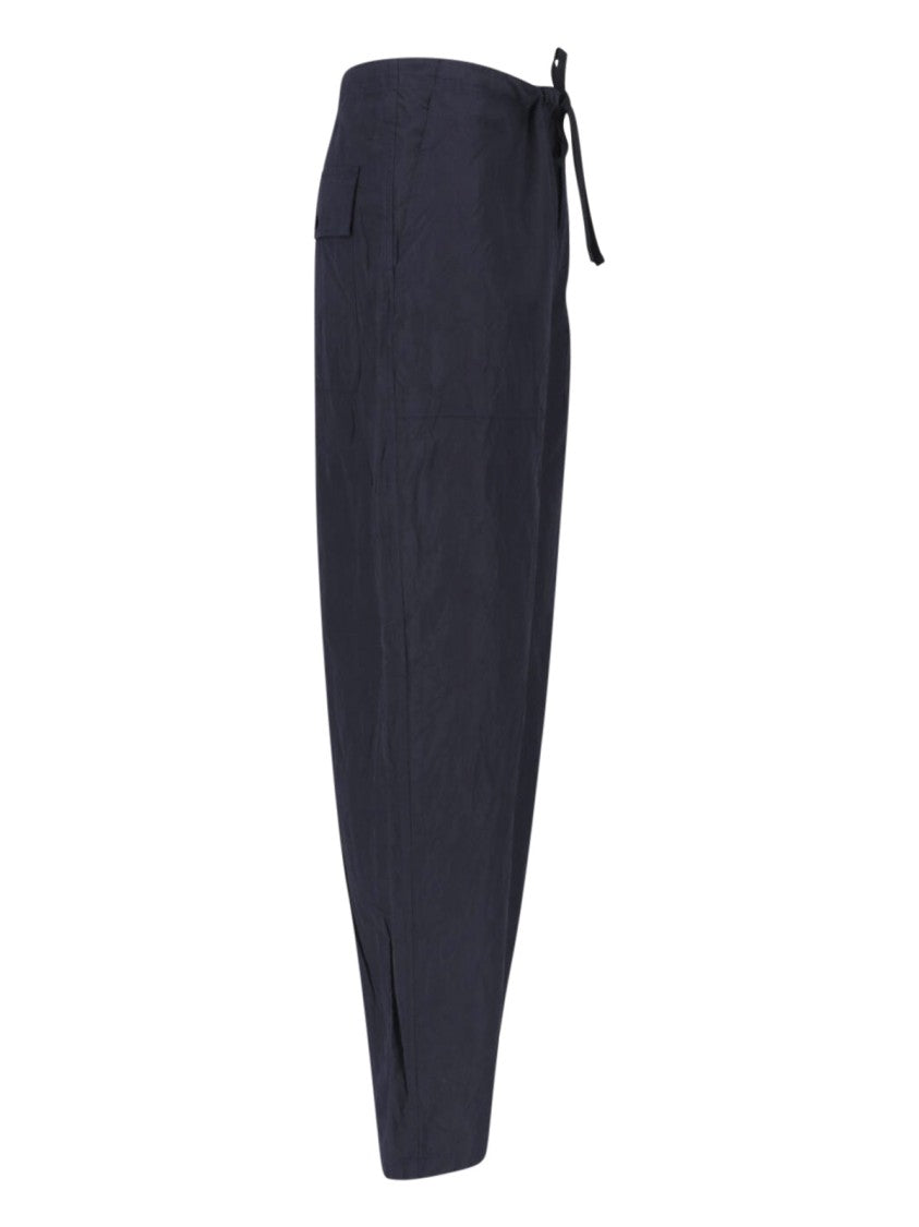 Kaptain Sunshine Deep Navy Walk Easy Wide-Leg Trousers