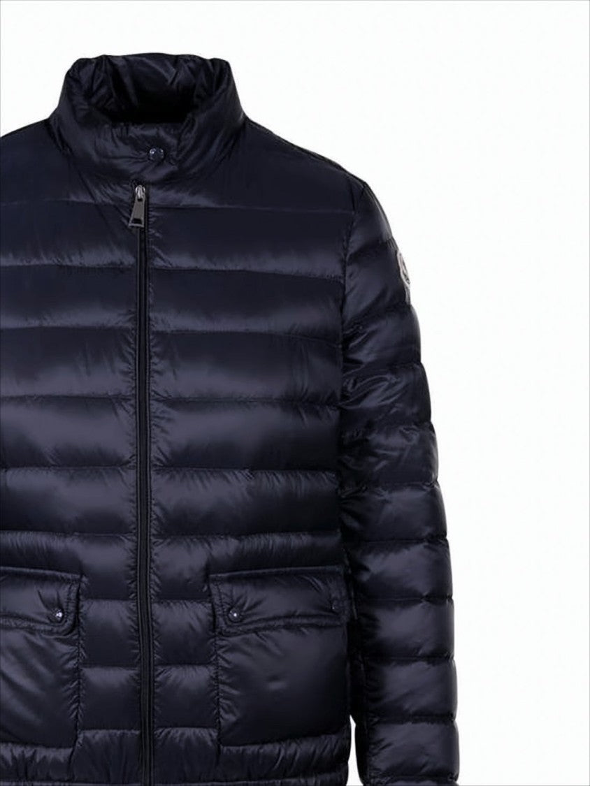Moncler Quilted Down Jacket With High Collar