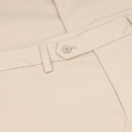 J Lindeberg Tailored Straight Pants With Classic Waistband