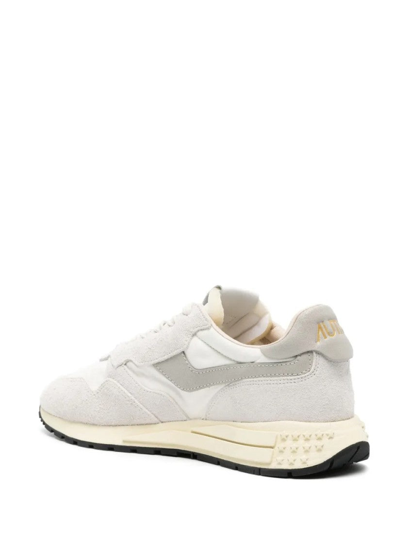 Autry Reelwind Low-Top Sneaker With Suede Overlays