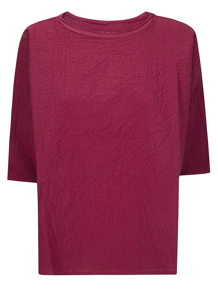 Labo.Art Franca Short Sleeve Crepe Top