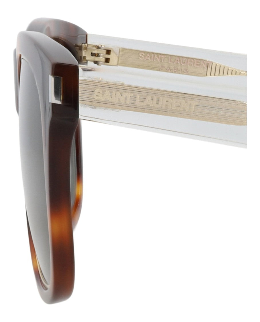 Saint Laurent Square-Frame Recycled Acetate Sunglasses