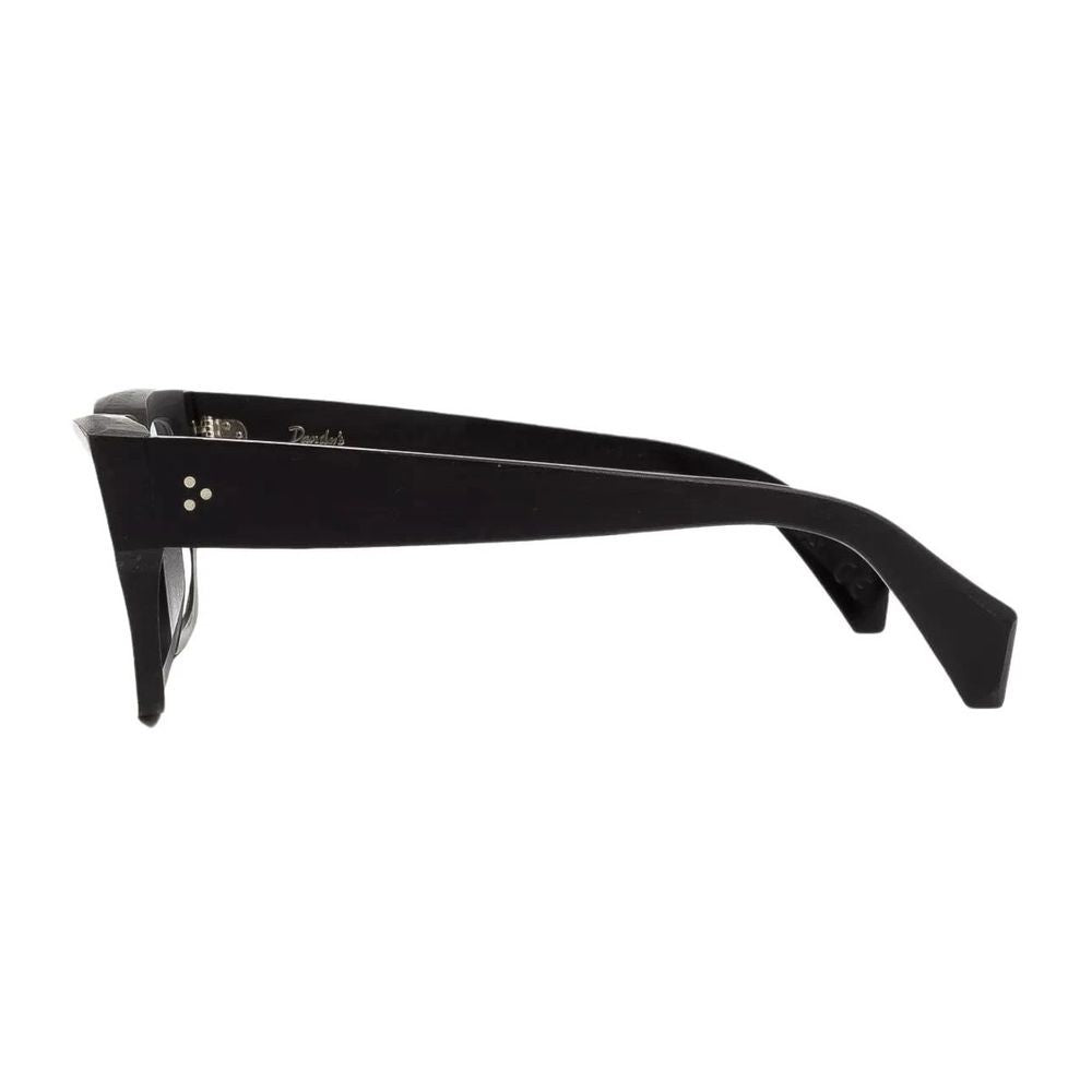 Dandy's Arthur Rough Rectangular Black Acetate Eyewear