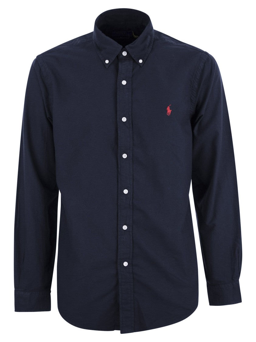 Polo Ralph Lauren Custom-Fit Garment Dyed Oxford Shirt