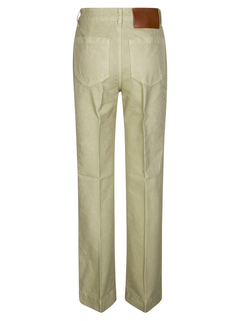 Victoria Beckham Neutral Alina Patch Pockets Jeans