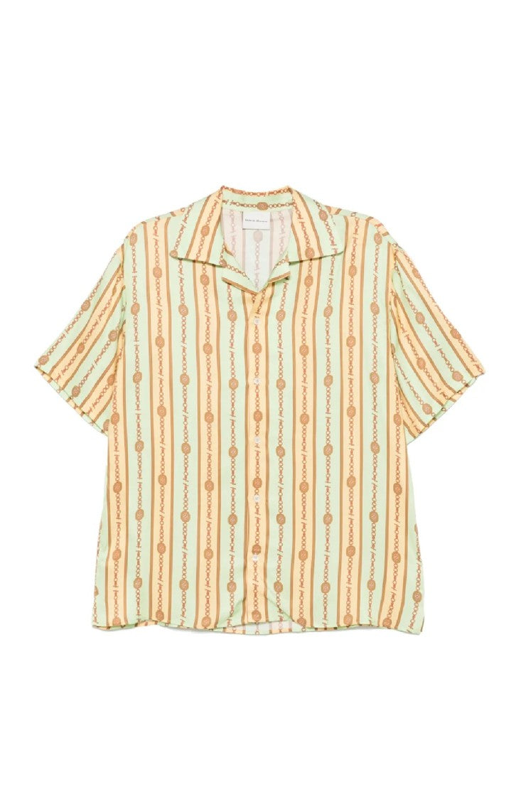 Drôle De Monsieur Relaxed Fit Short Sleeve Shirt