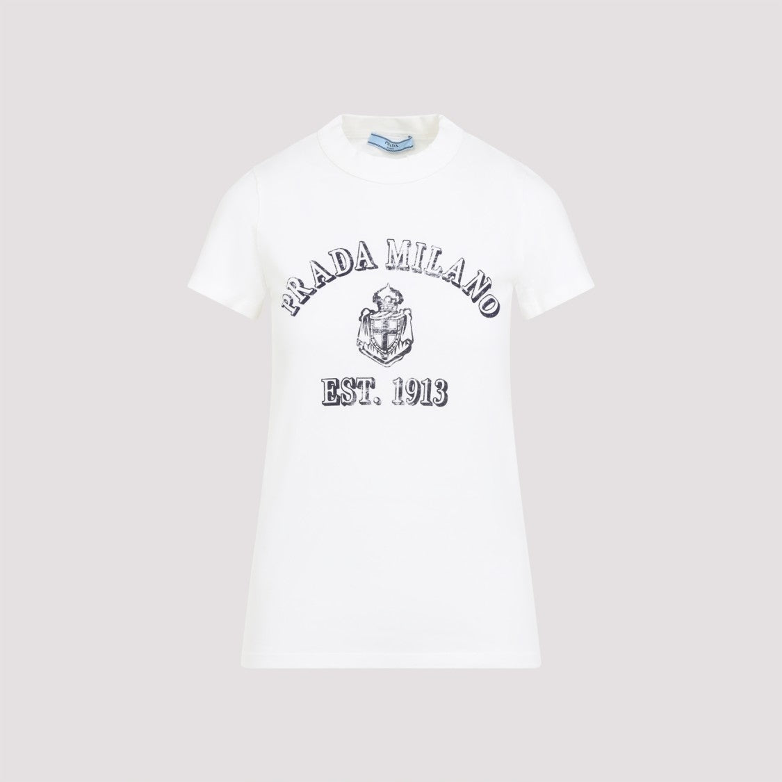 Prada White Cotton T-Shirt