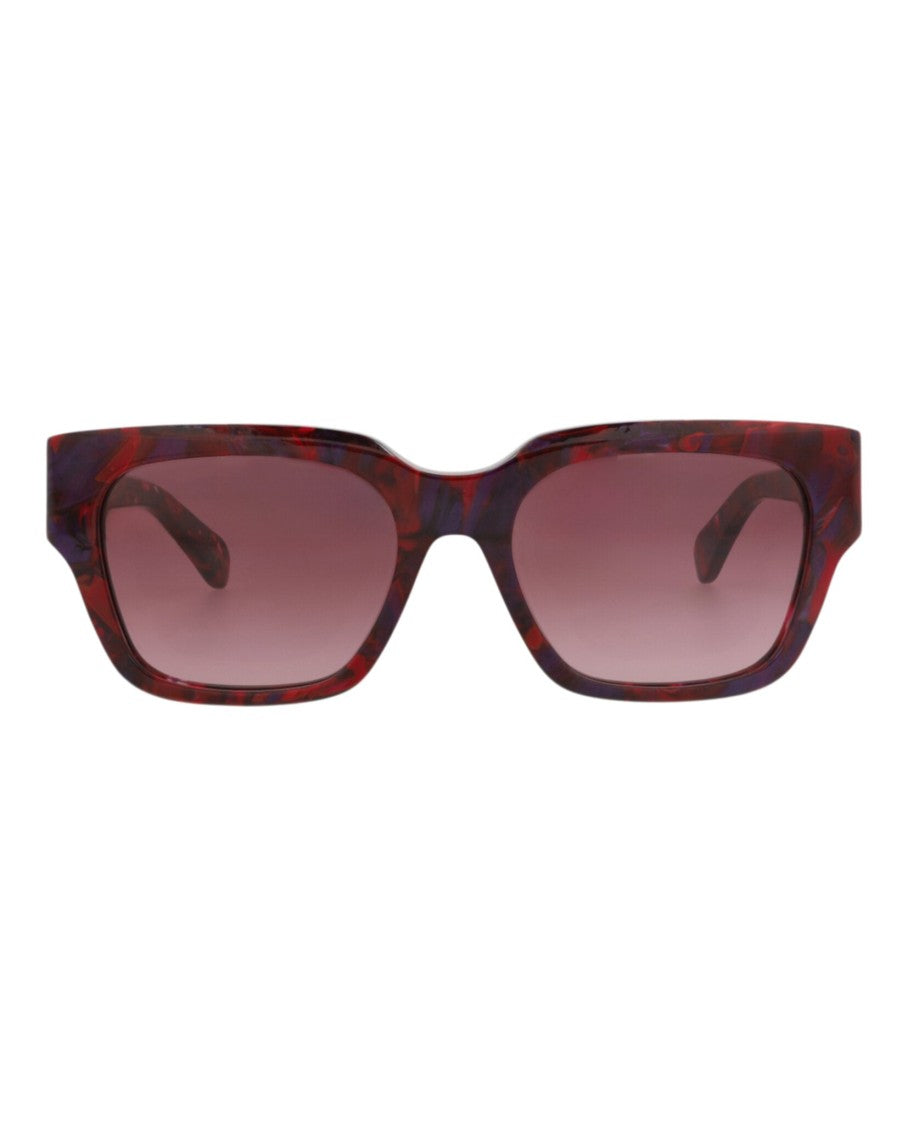 Chloé Square-Frame Sunglasses With Recycled Acetate And Gradient Lenses