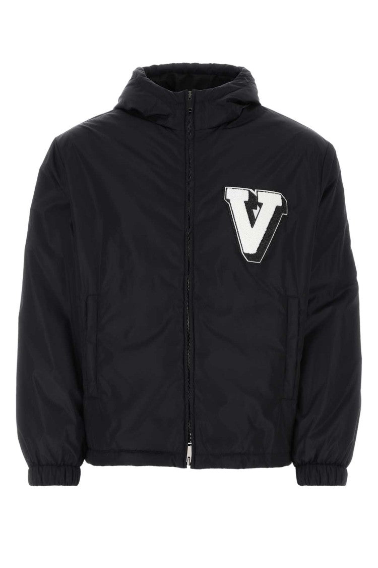 Valentino Garavani Midnight Blue Nylon Jacket