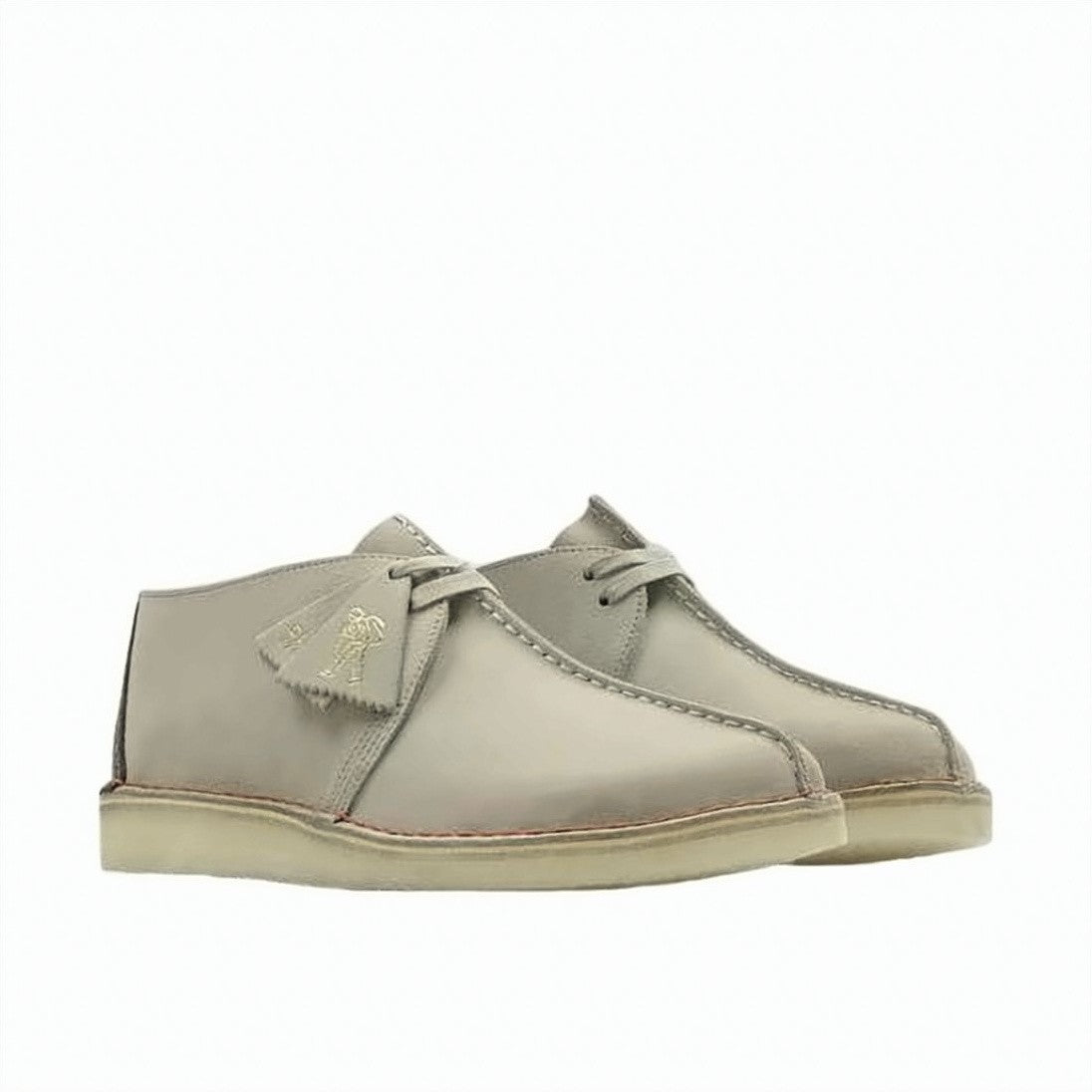 Clarks Moccasin-Inspired Suede Sneakers With Rubber Crepe Sole