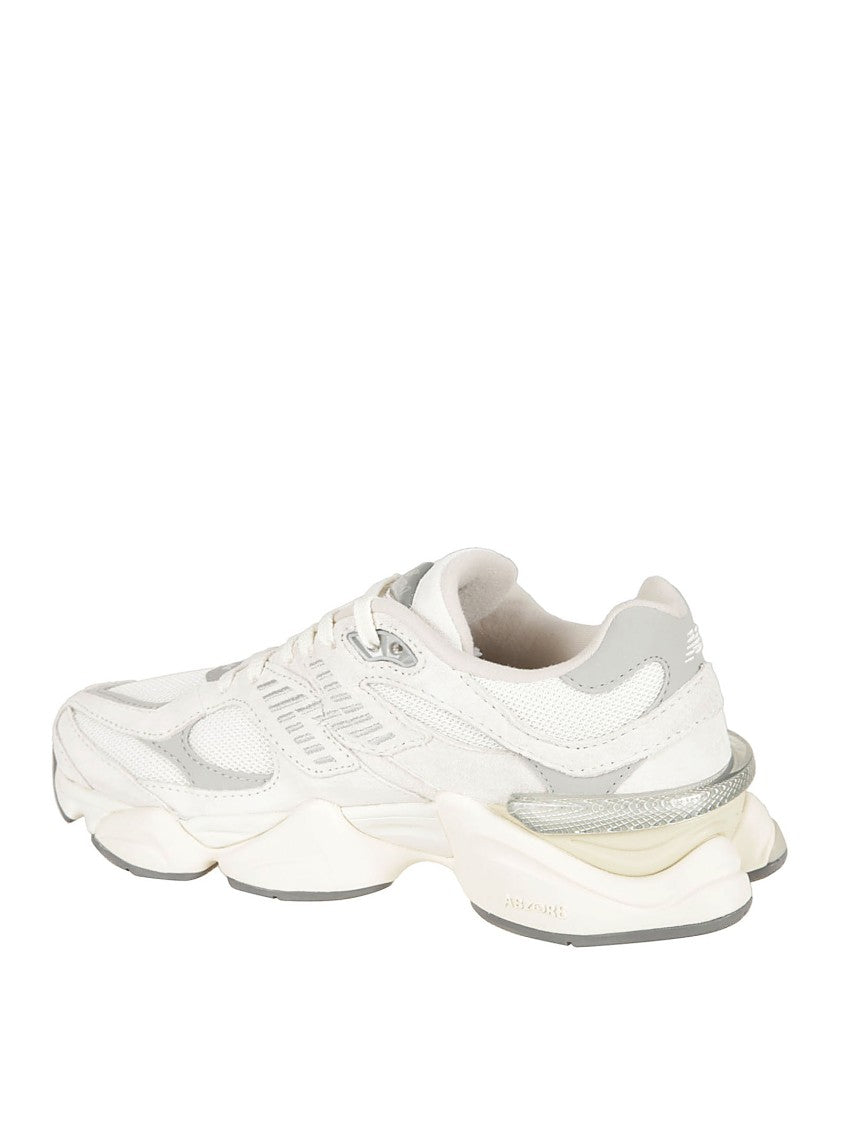 New Balance Futuristic Sneakers With Layered Nubuck