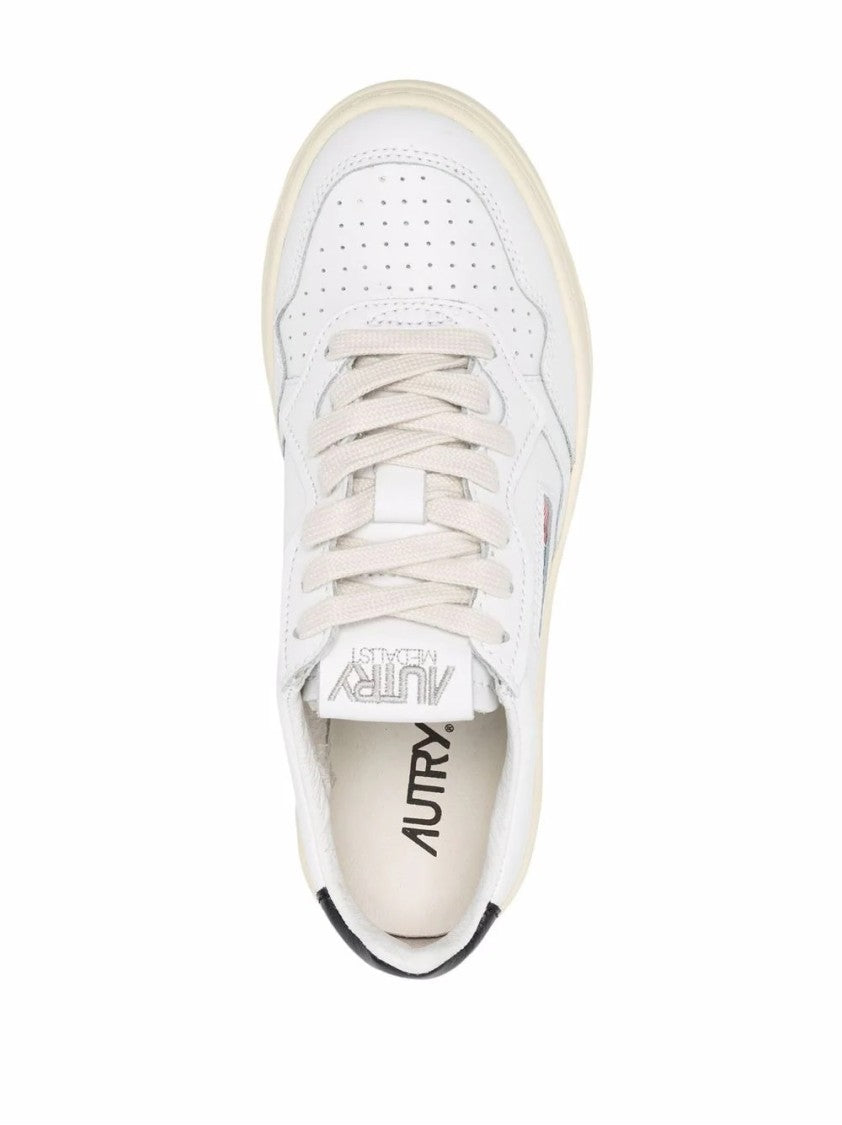 Autry White Sneakers With Smooth Leather Upper