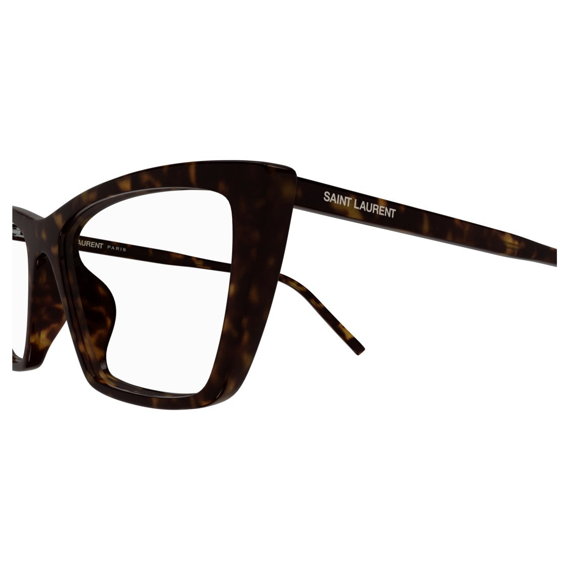 Saint Laurent Sl 737 Mica Thin Opt Rectangular Cat-Eye Eyeglasses