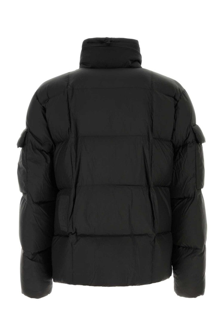 Ten C Black Nylon Shelter Combo Down Jacket