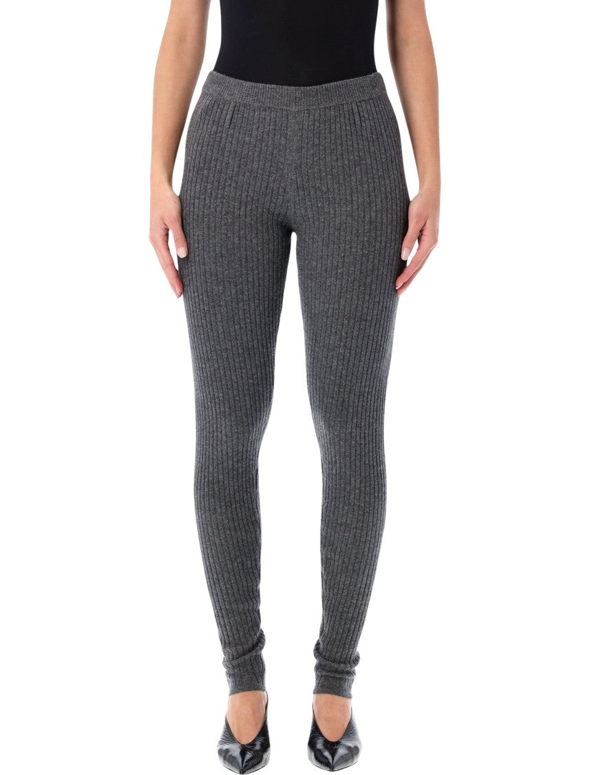 The Garment Como Grey Melange Skinny Knit Pants