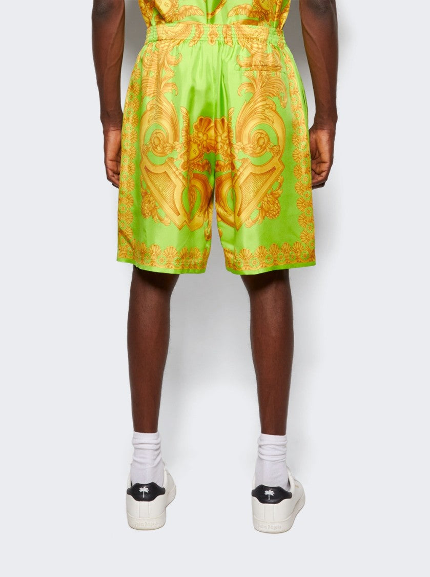 Versace Barocco 660 Silk Shorts