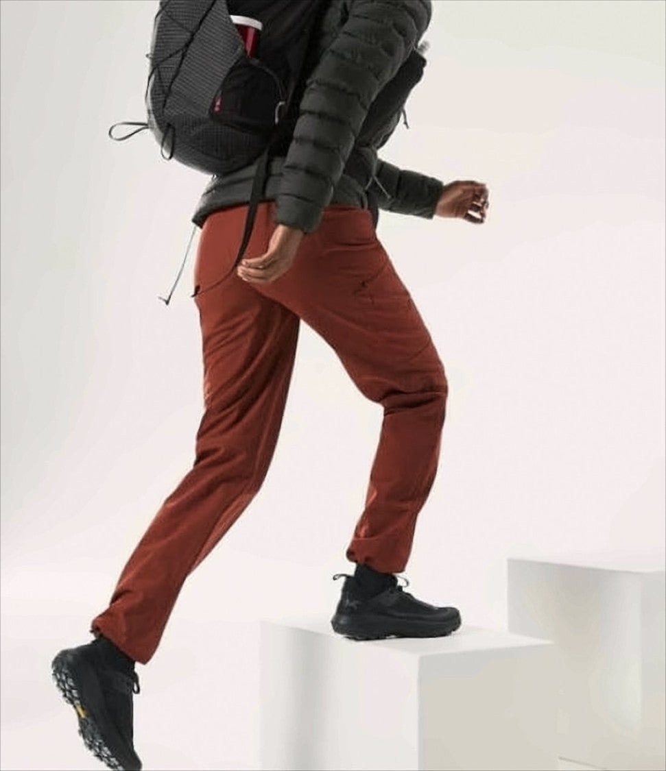 Arc'teryx Straight-Leg Pants With Mid-Rise Waist And Zippered Pockets