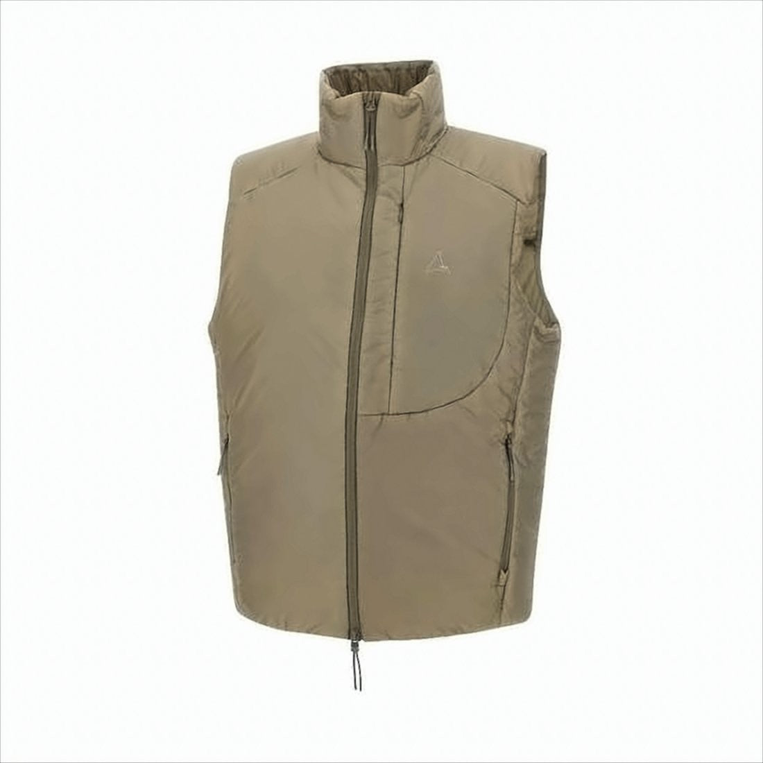 Roa High-Collar Sleeveless Vest With Minimalist Logo