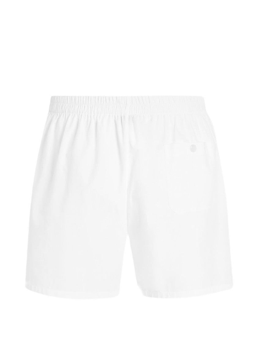 Dolce & Gabbana White Striped Jacquard Boxer Shorts