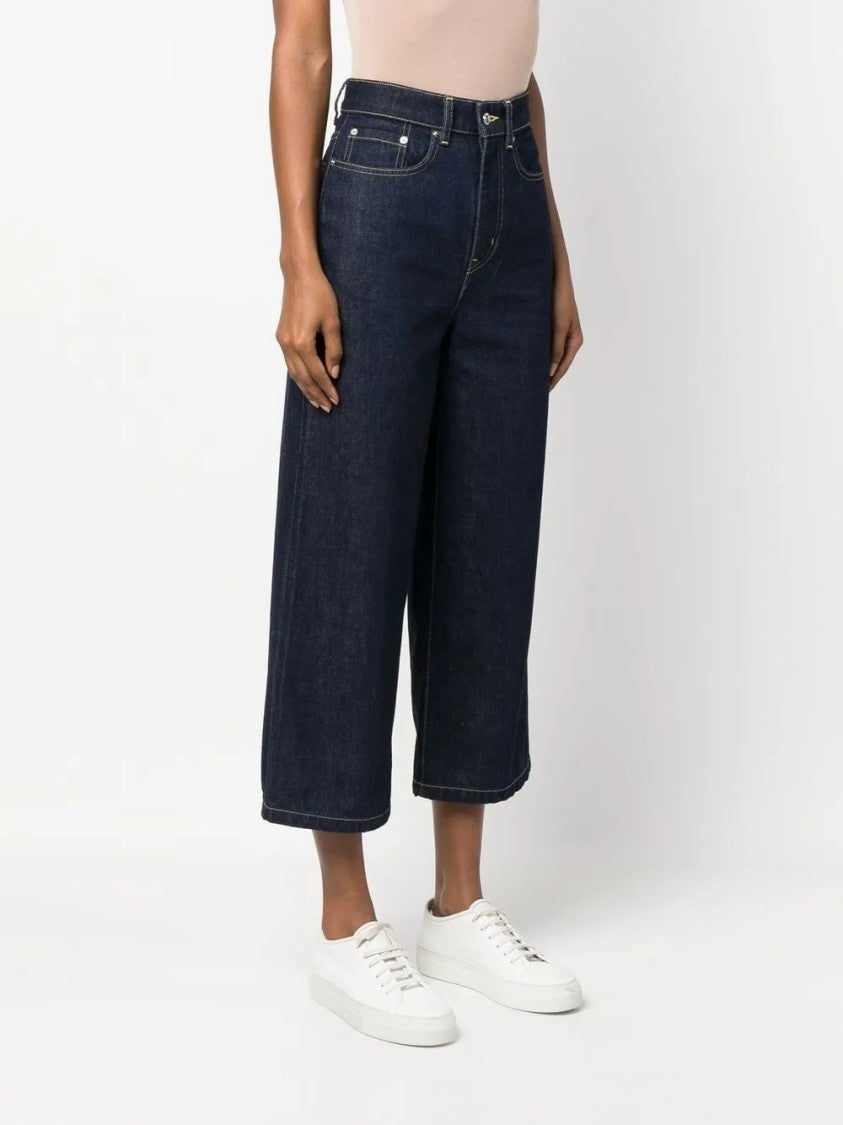 Kenzo Tailored Fit Straight Leg Cut Trousers