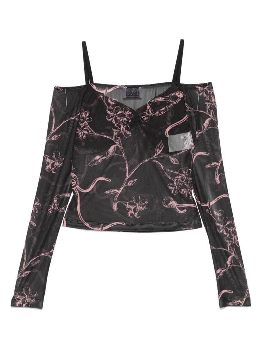 Moschino Fitted Blouse With Classic Design And Versatile Style