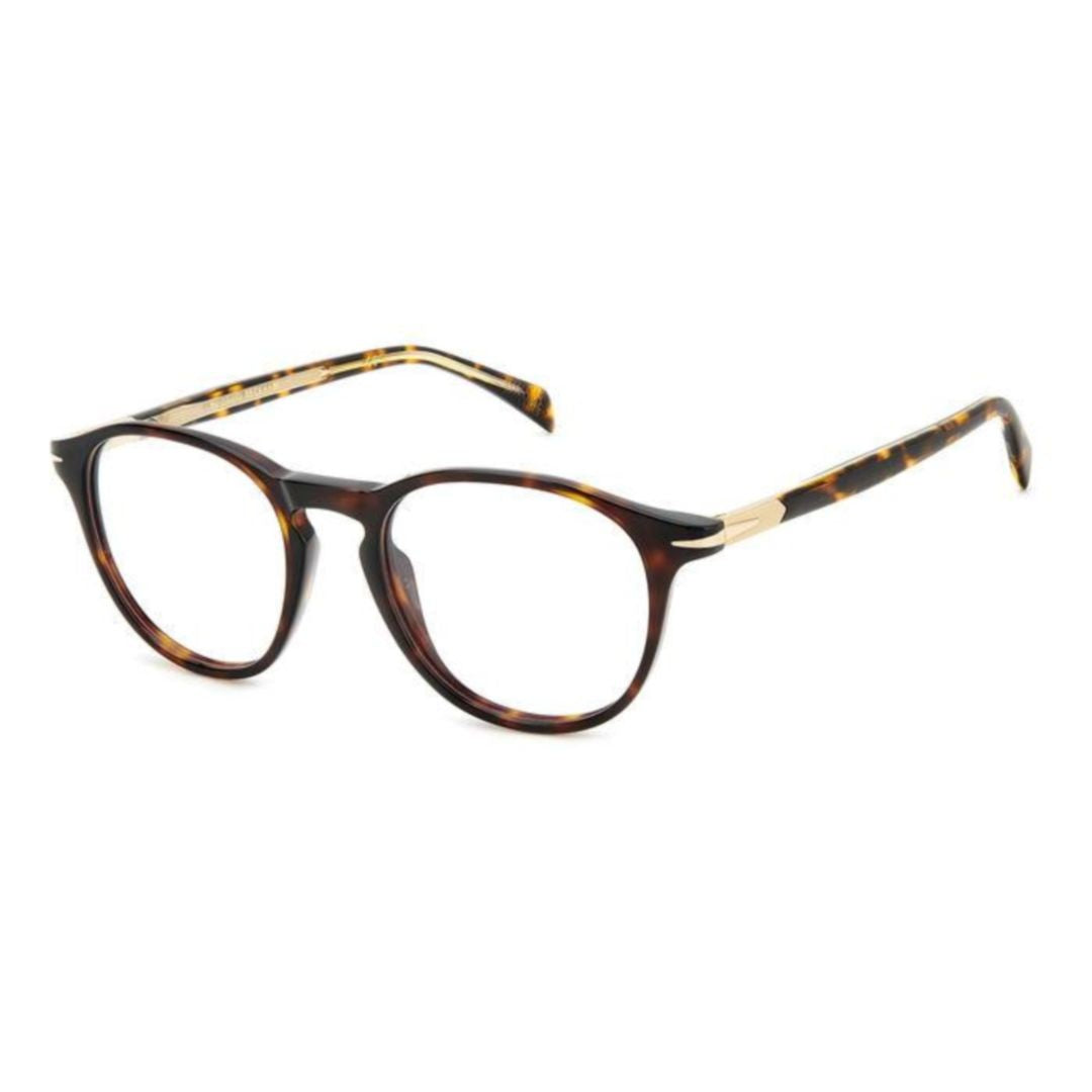 David Beckham Db 1126 Tortoiseshell Round Frame Eyeglasses