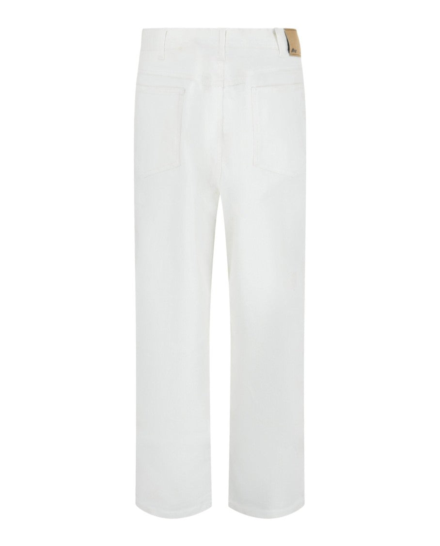 Brioni High-Rise Bootcut Jeans