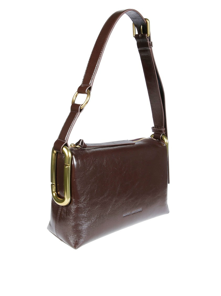 Marc Jacobs The Juliette Messenger Rectangular Brown Leather Messenger Bag