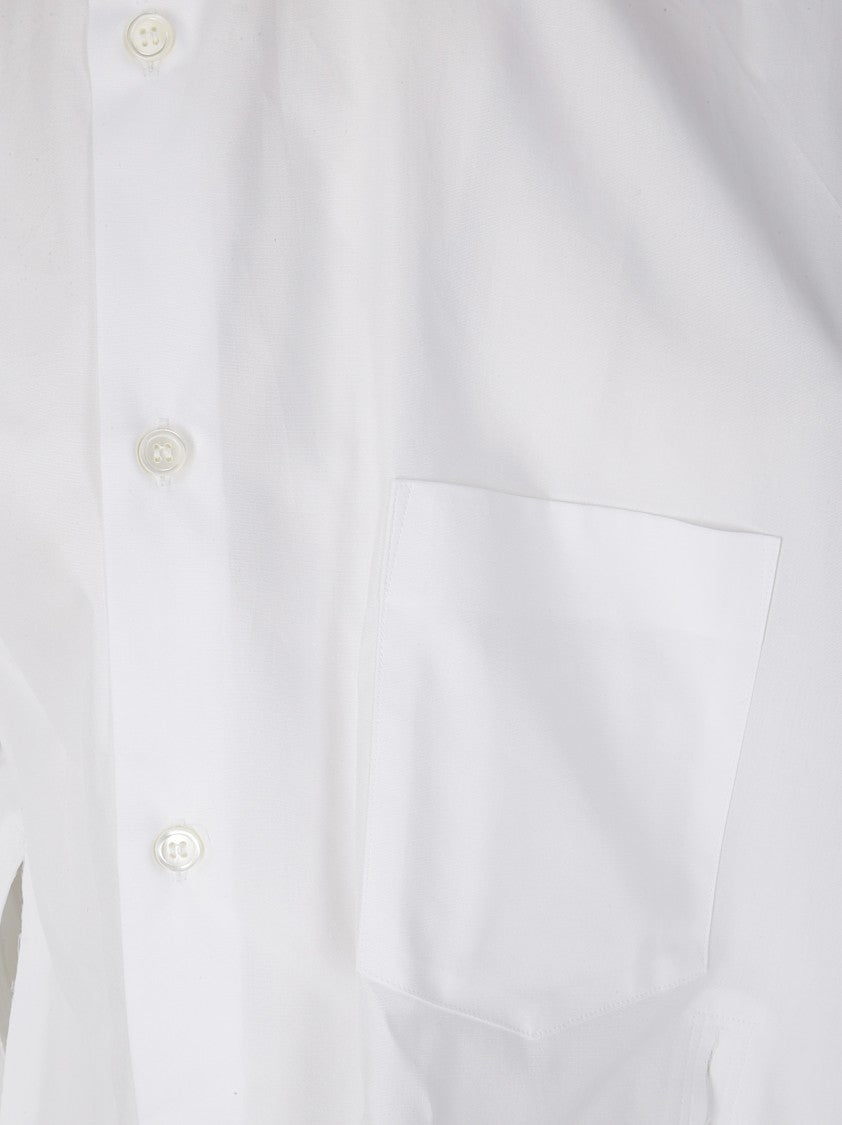 Comme Des Garçons Avant-Garde Asymmetrical Shirt With Cutout