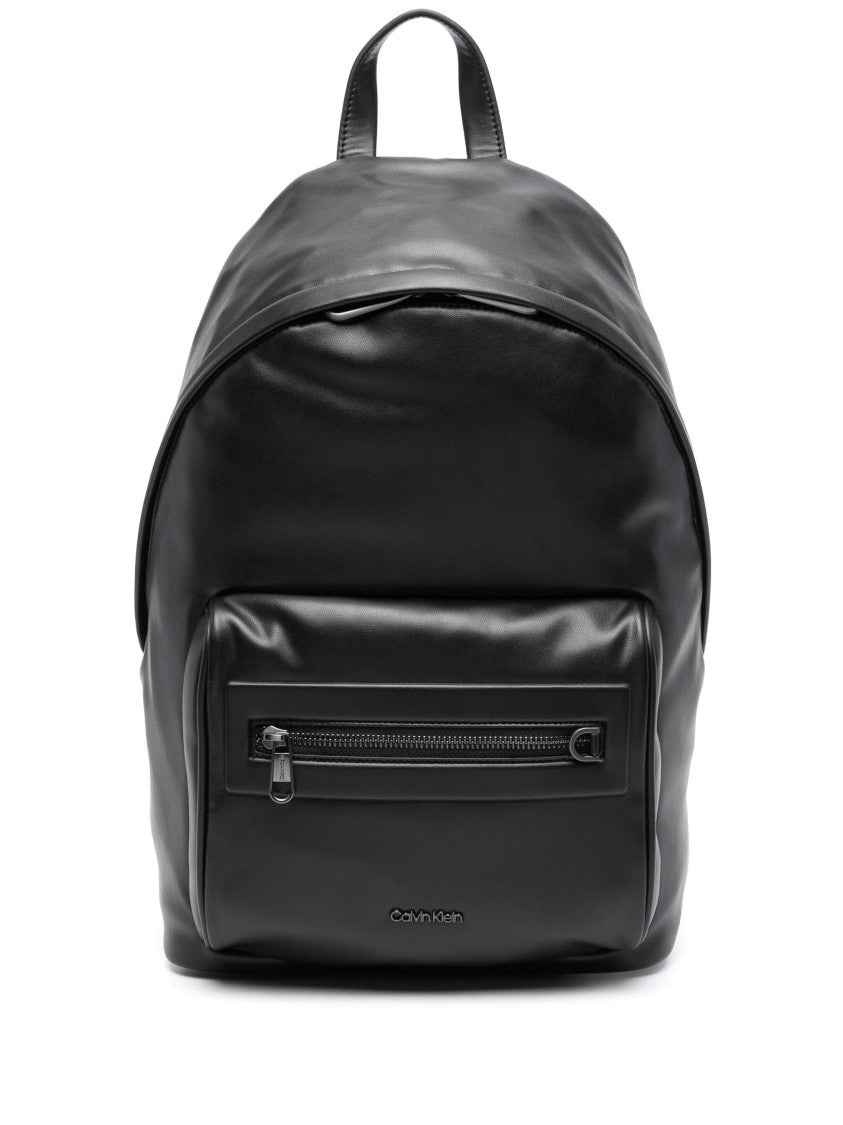Calvin Klein Black Elevated Campus Recycled Blend Backpack
