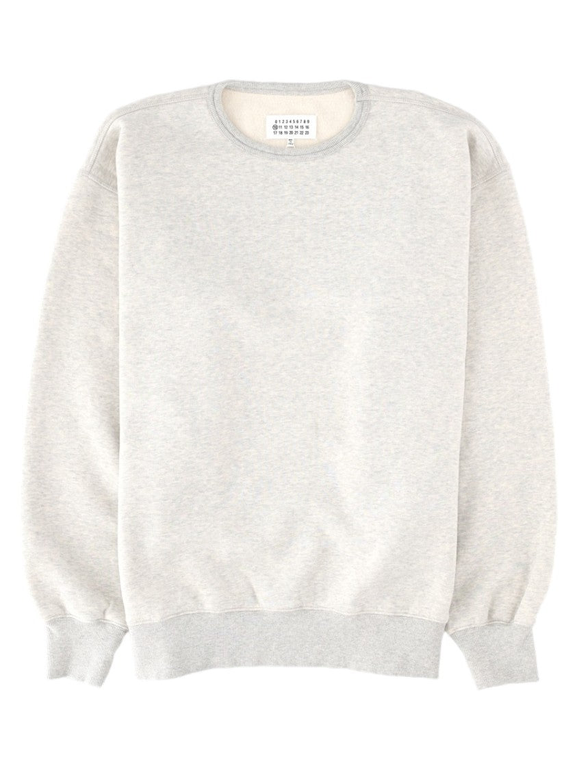 Maison Margiela Grey Light Grey Cotton Sweatshirt