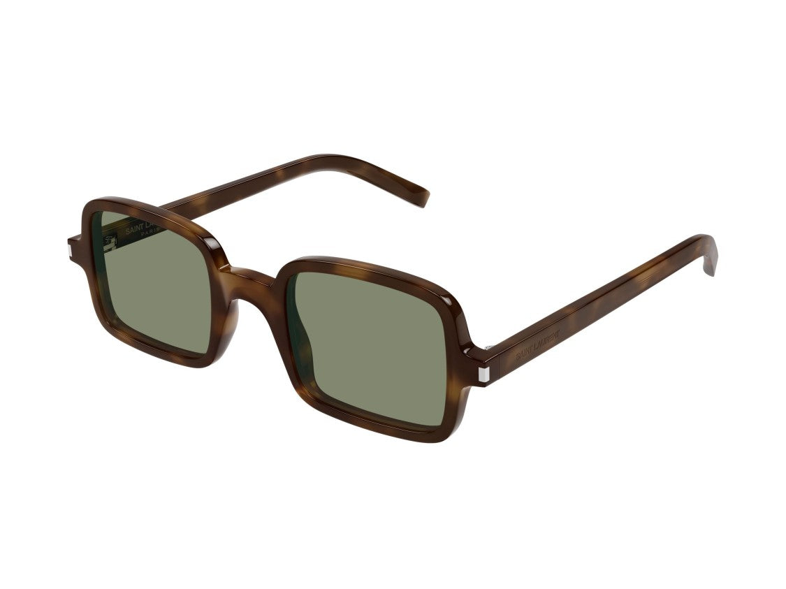 Saint Laurent Sl 332 Bold Tortoiseshell Oversized Square Sunglasses
