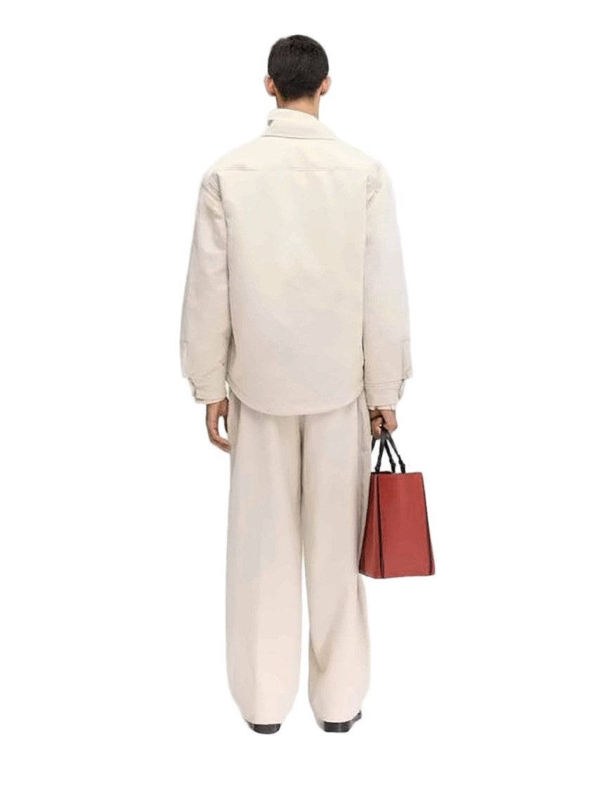 Jacquemus Relaxed Fit Long Sleeve Shirt With Classic Collar