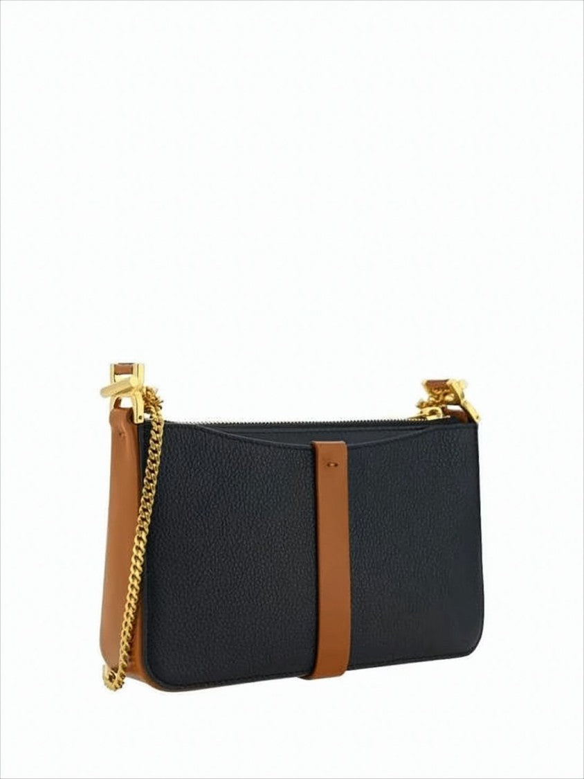 Chloé Textured Calf Leather Shoulder Bag