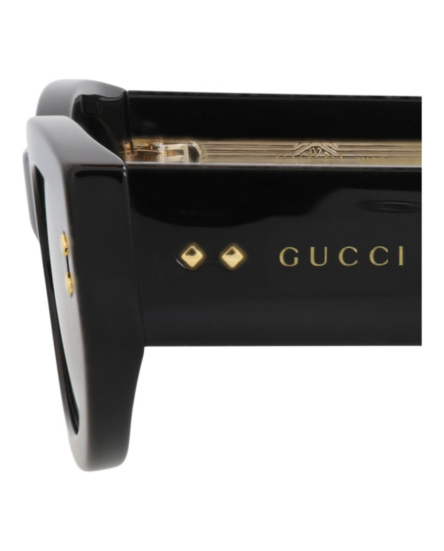 Gucci Square-Frame Recycled Acetate Sunglasses