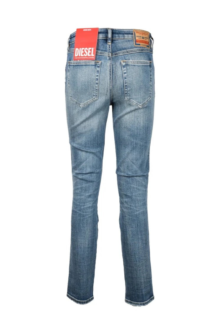 Diesel Babhila Skinny Fit Jeans - Light Blue