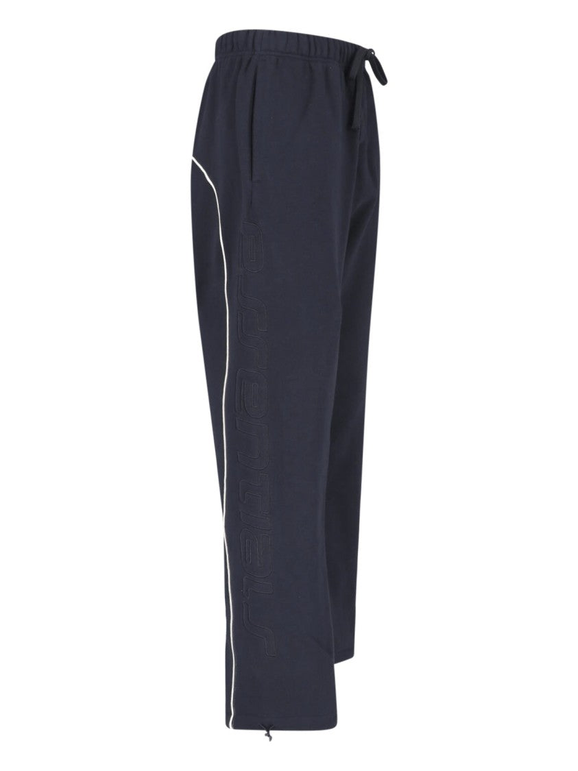 Fear Of God Essentials Dark Blue Relaxed Contrast Piping Trousers