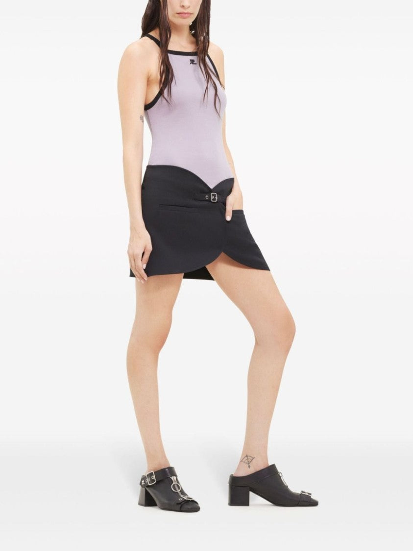 Courrèges Cotton Jersey Sleeveless Top