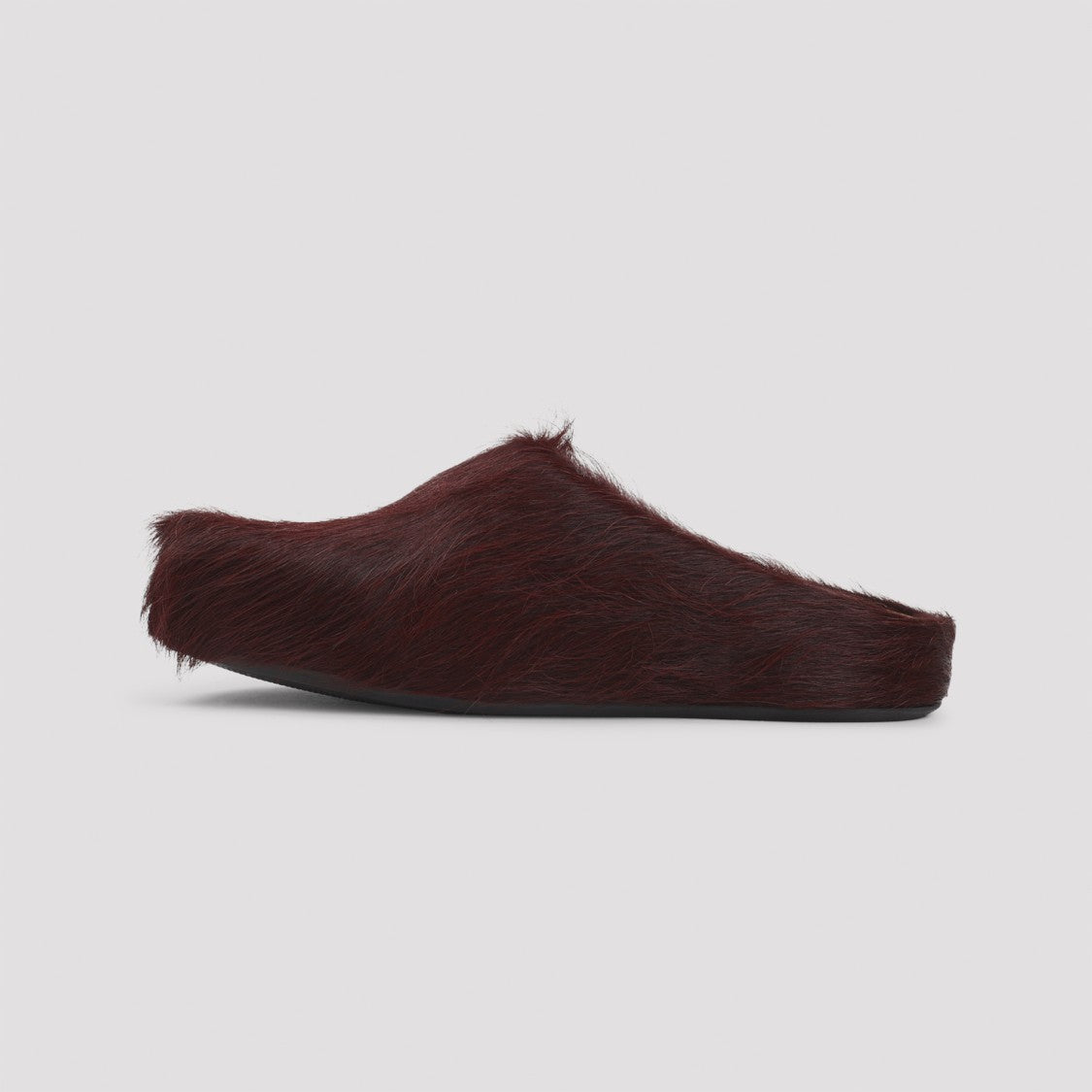 Marni Wild Cherry Calf Hair Mules
