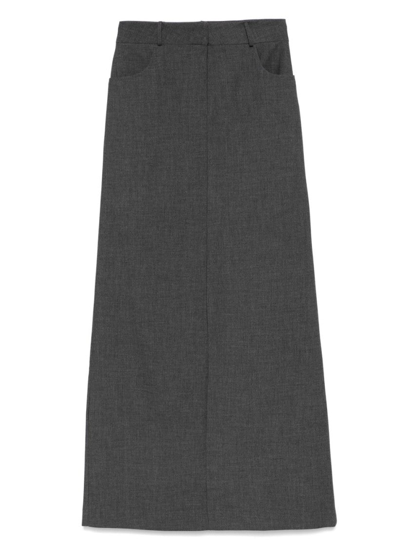 The Frankie Shop Malvo Long Pencil Skirt