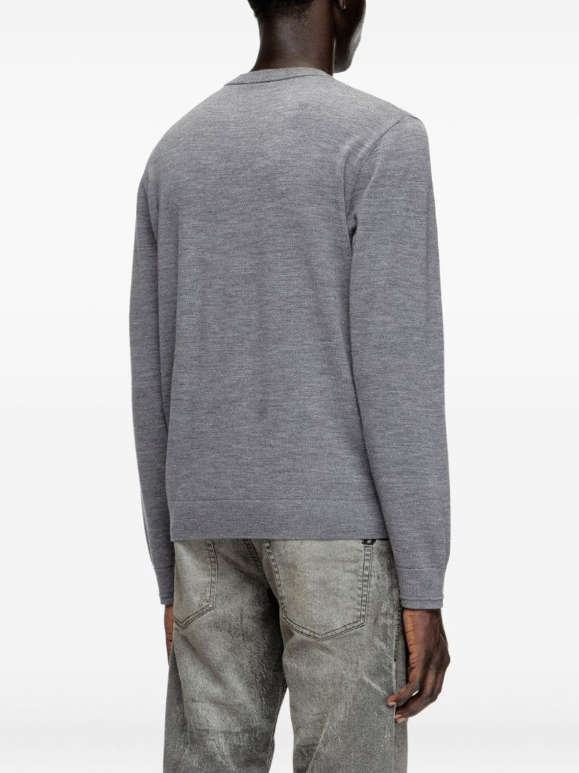 Diesel Grey Knit Sweater