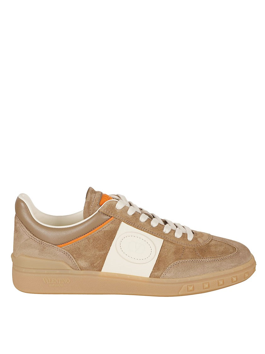 Valentino Garavani Nappa Calfskin Sneakers With Signature Logo