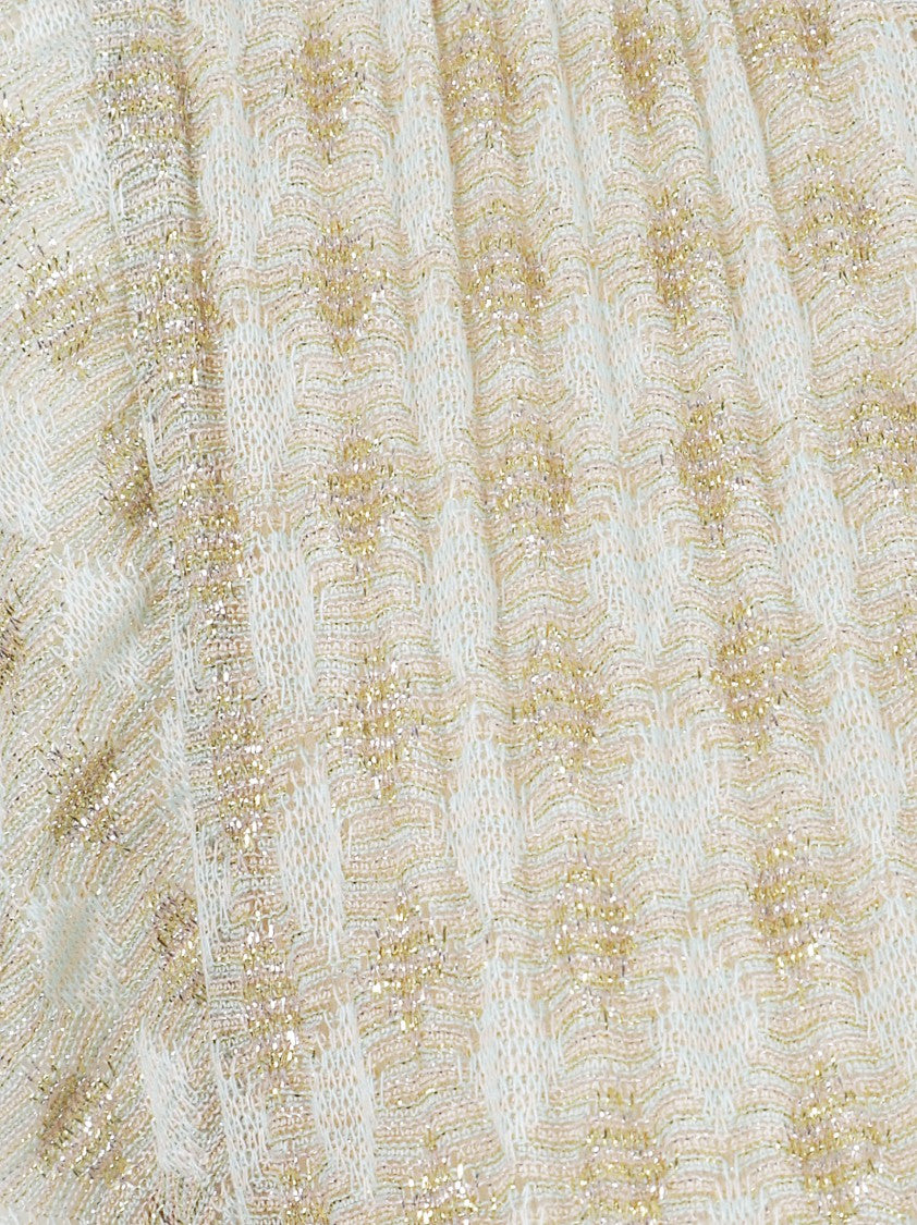 Forte Forte Midi Dress With Deep V-Neckline