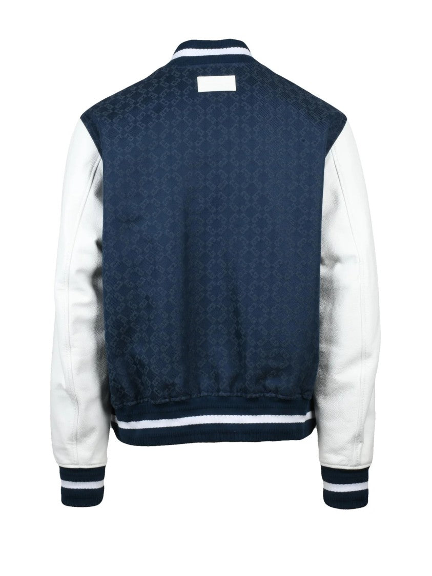 Givenchy College Jacket With Two-Tone Design And Zip Closure