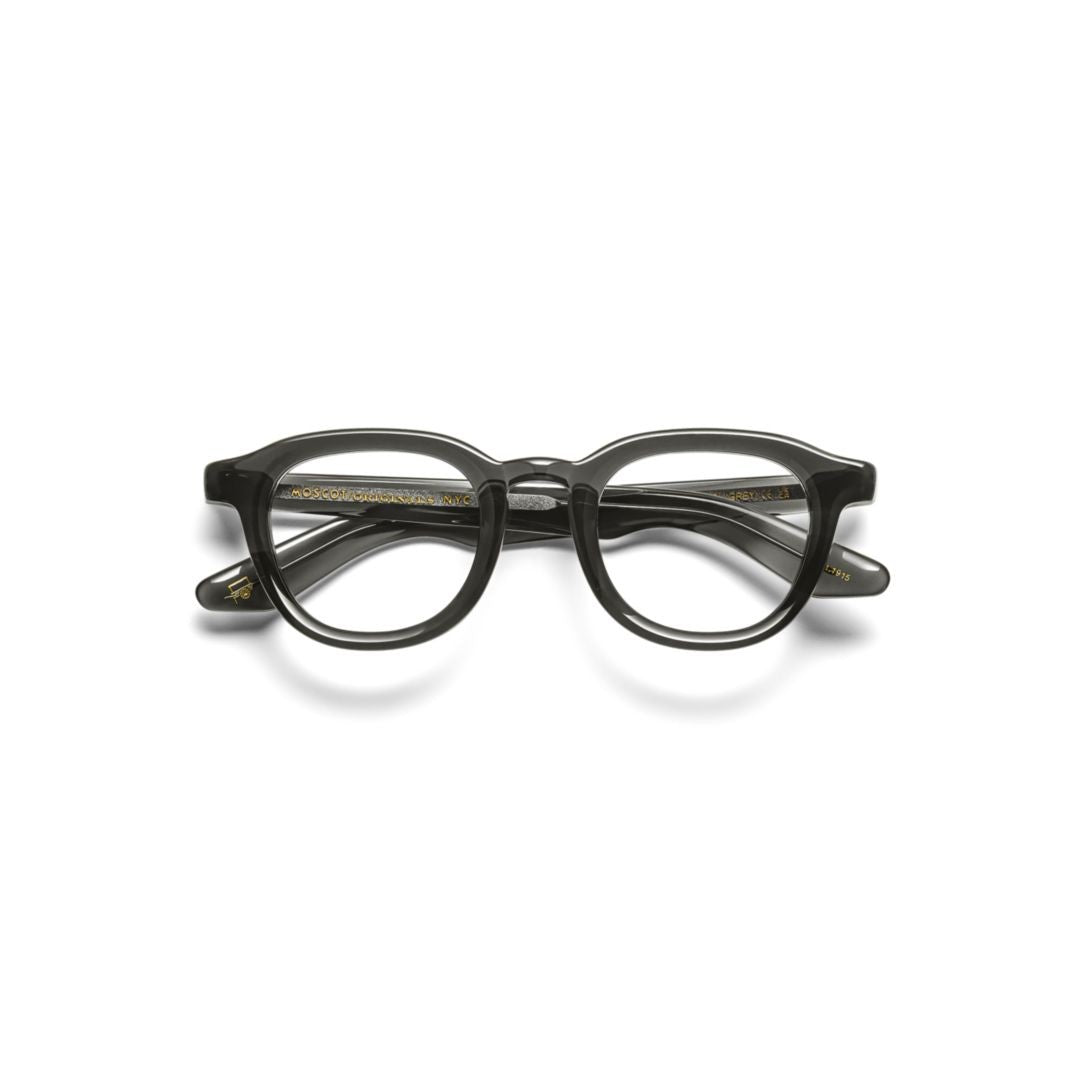 Moscot Or-Dah-O Dahven Translucent Dark Grey Acetate Eyeglasses